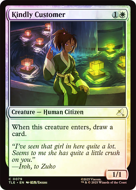 Kindly Customer\nAvatar: The Last Airbender Eternal\nSingle\nMagic The Gathering