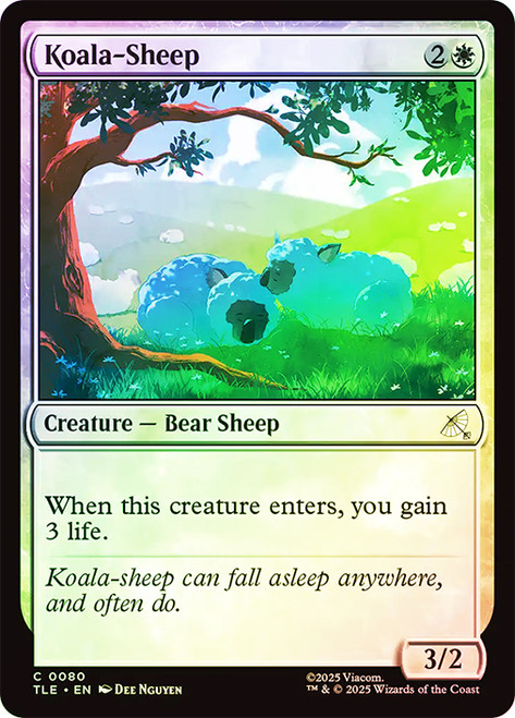 Koala-Sheep\nAvatar: The Last Airbender Eternal\nSingle\nMagic The Gathering