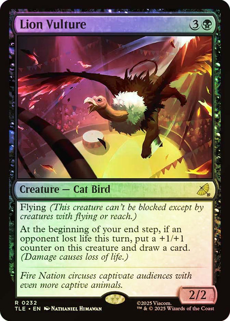 Lion Vulture\nAvatar: The Last Airbender Eternal\nSingle\nMagic The Gathering
