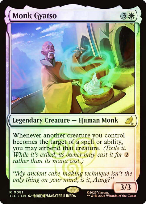 Monk Gyatso
Avatar: The Last Airbender Eternal
Single
Magic: The Gathering