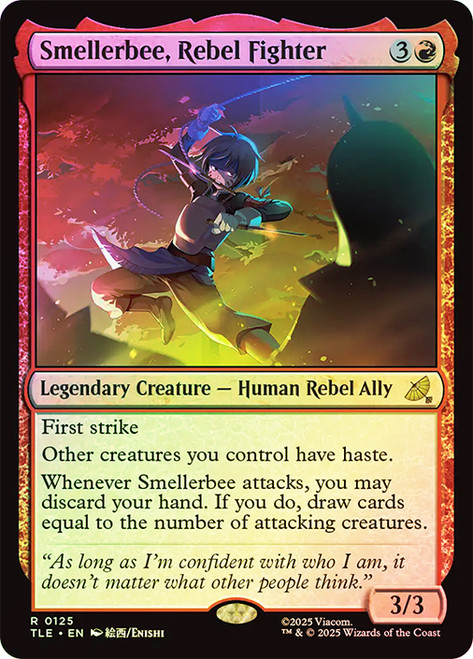 Smellerbee, Rebel Fighter\nAvatar: The Last Airbender Eternal\nSingle\nMagic The Gathering