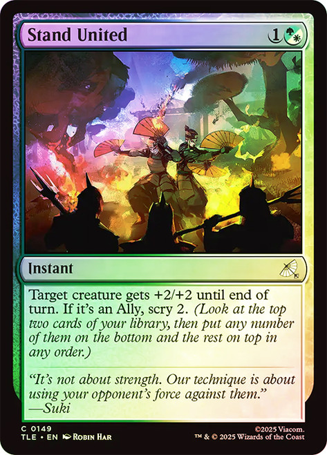 Stand United\nAvatar: The Last Airbender Eternal\nSingle\nMagic The Gathering
