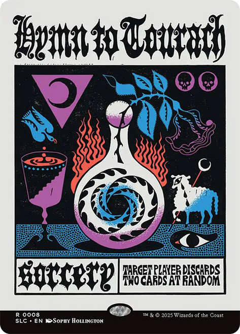 Hymn to Tourach (Secret Lair Countdown) (Borderless)\nPromo: General\nSingle\nMagic The Gathering