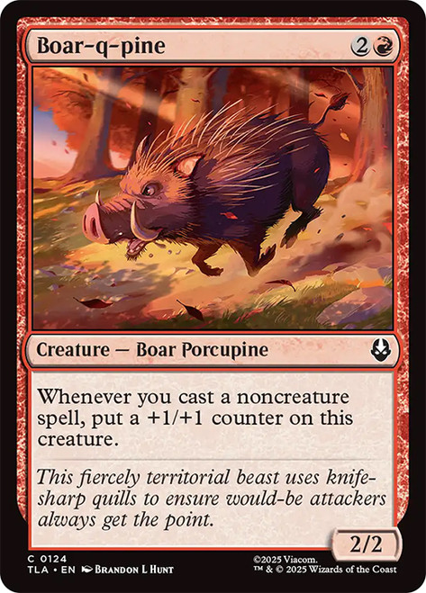 Boar-q-pine\nAvatar: The Last Airbender\nSingle\nMagic The Gathering