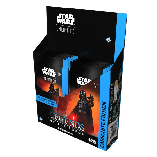 Star Wars: Unlimited - Legends of the Force - Carbonite Booster Box
Legends of the Force
Sealed
Star Wars: Unlimited