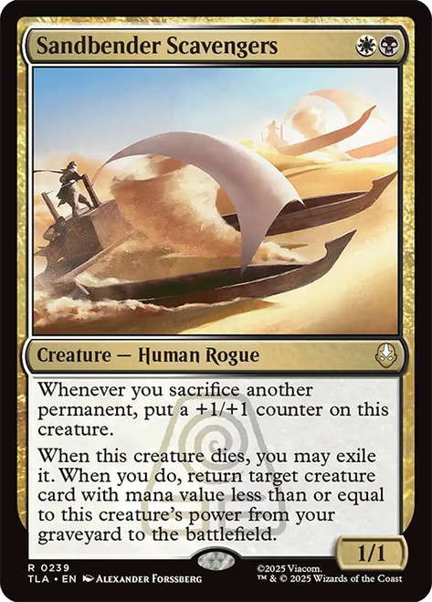Sandbender Scavengers\nAvatar: The Last Airbender\nSingle\nMagic The Gathering