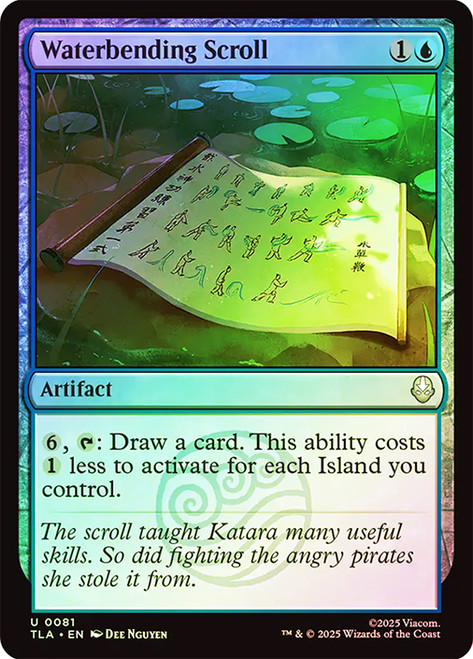 Waterbending Scroll
Avatar: The Last Airbender
Single
Magic: The Gathering