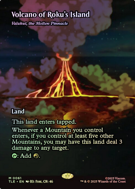 Valakut, the Molten Pinnacle (Volcano of Roku's Island) | Avatar
