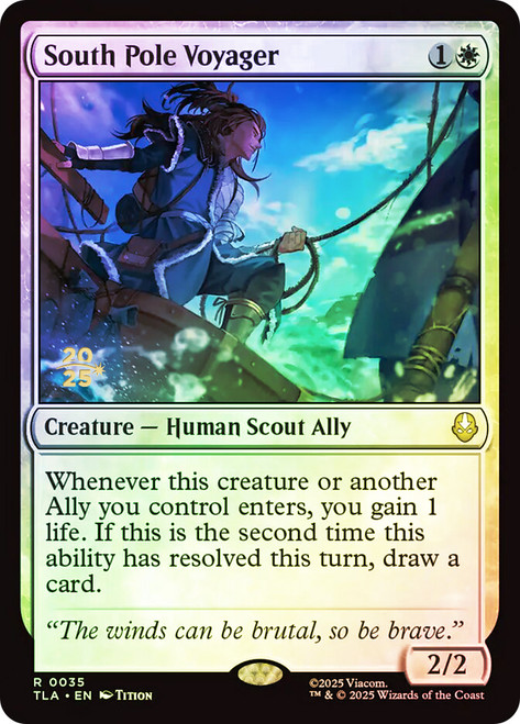 South Pole Voyager (Prerelease) (Avatar: The Last Avatar)
Promo
Single
Magic: The Gathering