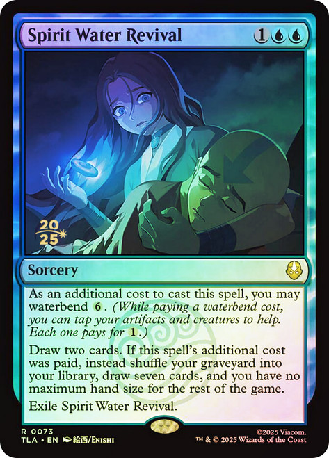 Spirit Water Revival (Prerelease) (Avatar: The Last Airbender)
Promo
Single
Magic: The Gathering