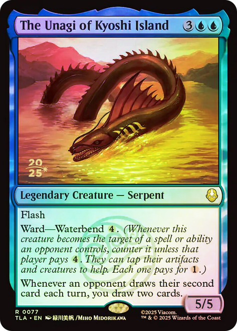 The Unagi of Kyoshi Island (Prerelease) (Avatar: The Last Airbender)
Promo
Single
Magic: The Gathering