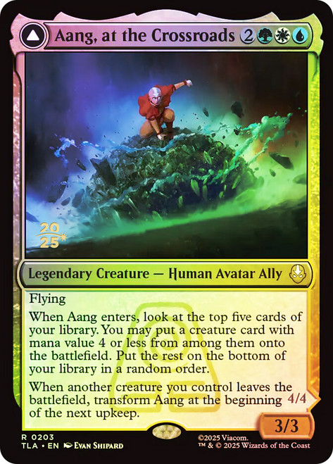 Aang, at the Crossroads // Aang, Destined Savior (Prerelease) (Avatar: The Last Airbender)
Promo
Single
Magic: The Gathering