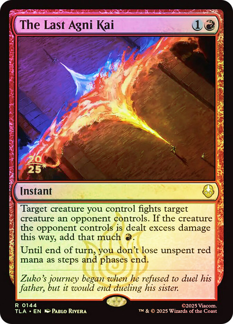 The Last Agni Kai (Prerelease) (Avatar: The Last Airbender)
Promo
Single
Magic: The Gathering