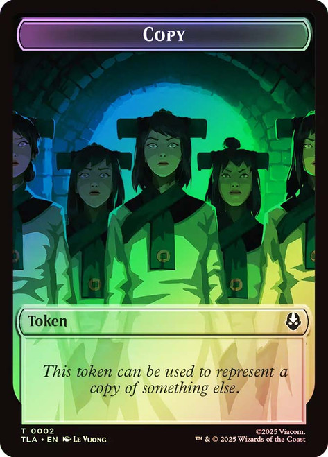 {Copy Token} (#002) // {Soldier Token}
Avatar: The Last Airbender
Single
Magic: The Gathering