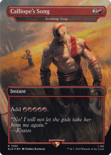 Seething Song (Calliope's Song) (God of War)
Secret Lair Drop
Single
Magic: The Gathering