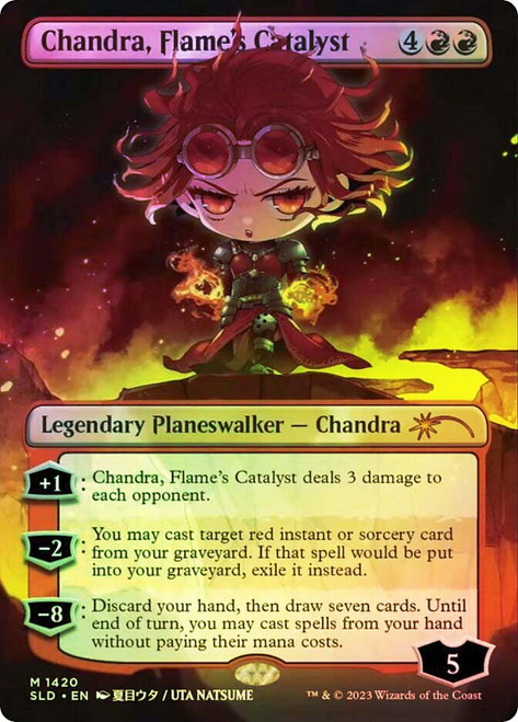 Chandra, Flame's Catalyst (Secret Lair)
Secret Lair Drop
Single
Magic: The Gathering