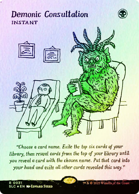 Demonic Consultation | Secret Lair Drop | Star City Games