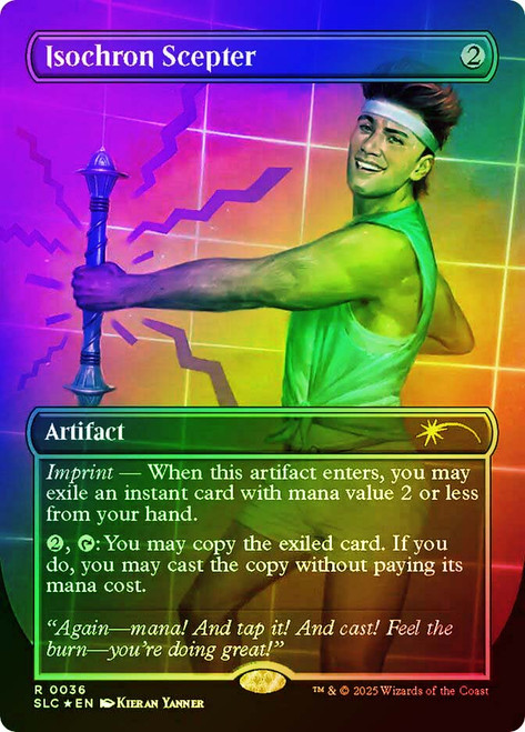 Isochron Scepter (Secret Lair Countdown) (#036)
Secret Lair Drop
Single
Magic: The Gathering