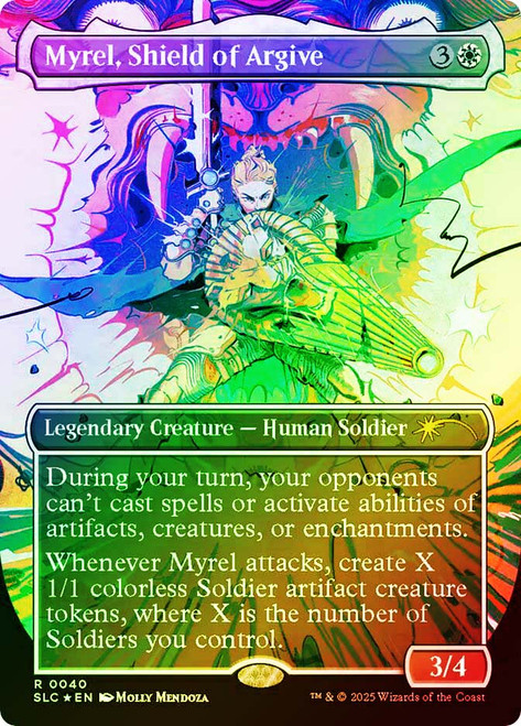 Myrel, Shield of Argive (Secret Lair Countdown) (#040)
Secret Lair Drop
Single
Magic: The Gathering