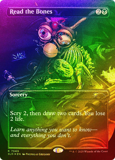 Read the Bones (Furby) (Secret Lair) (#7069)
Secret Lair Drop
Single
Magic: The Gathering
