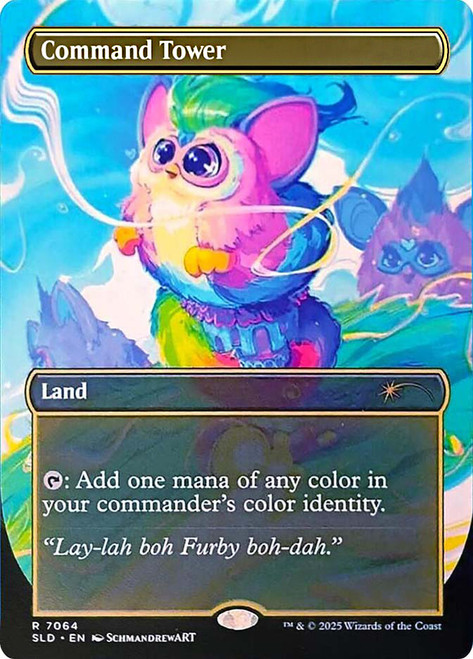 Command Tower (Furby) (#7064)
Secret Lair Drop
Single
Magic: The Gathering