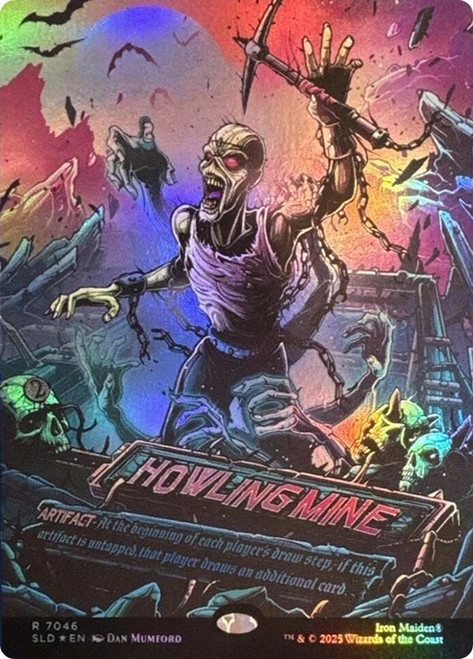 Howling Mine (Iron Maiden) (Secret Lair) (#7046)
Secret Lair Drop
Single
Magic: The Gathering