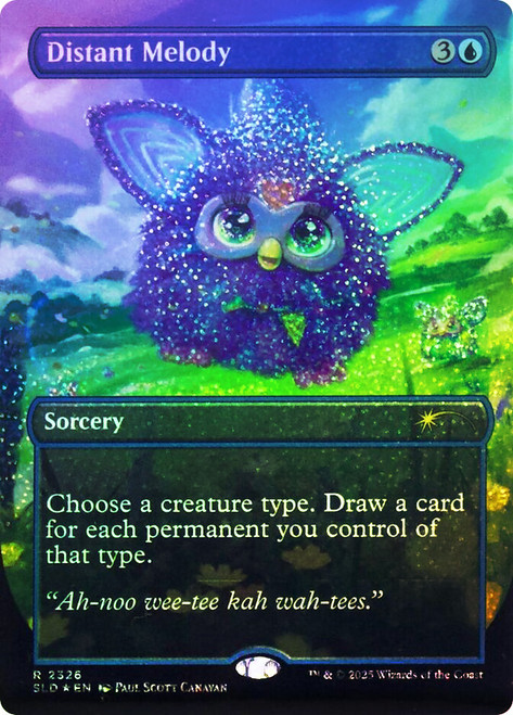 Distant Melody (Furby) (#2326)
Secret Lair Drop
Single
Magic: The Gathering