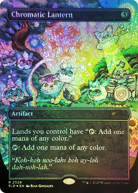 Chromatic Lantern (Furby) (#2329)
Secret Lair Drop
Single
Magic: The Gathering