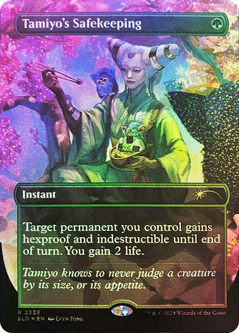 Tamiyo's Safekeeping (Furby) (Secret Lair) (#2335)
Secret Lair Drop
Single
Magic: The Gathering