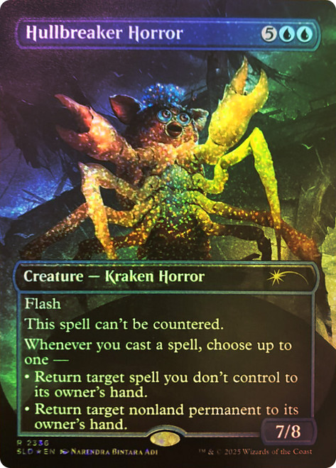 Hullbreaker Horror (Furby) (#2336)
Secret Lair Drop
Single
Magic: The Gathering