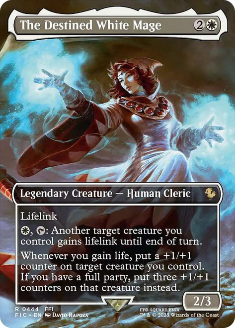 The Destined White Mage
FINAL FANTASY Commander
Single
Magic: The Gathering