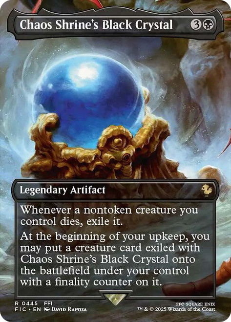 Chaos Shrine's Black Crystal | FINAL FANTASY Commander | Star City