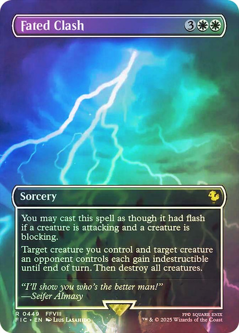 Fated Clash
FINAL FANTASY Commander
Single
Magic: The Gathering