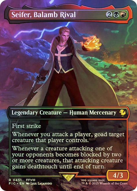 Seifer, Balamb Rival
FINAL FANTASY Commander
Single
Magic: The Gathering