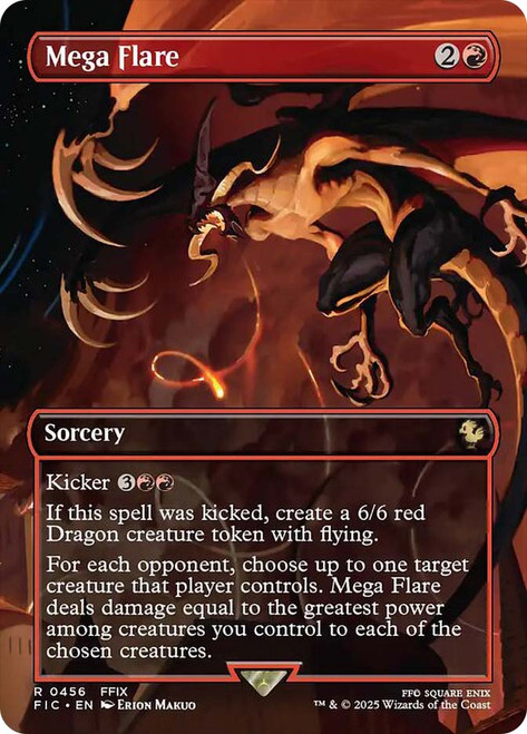 Mega Flare
FINAL FANTASY Commander
Single
Magic: The Gathering