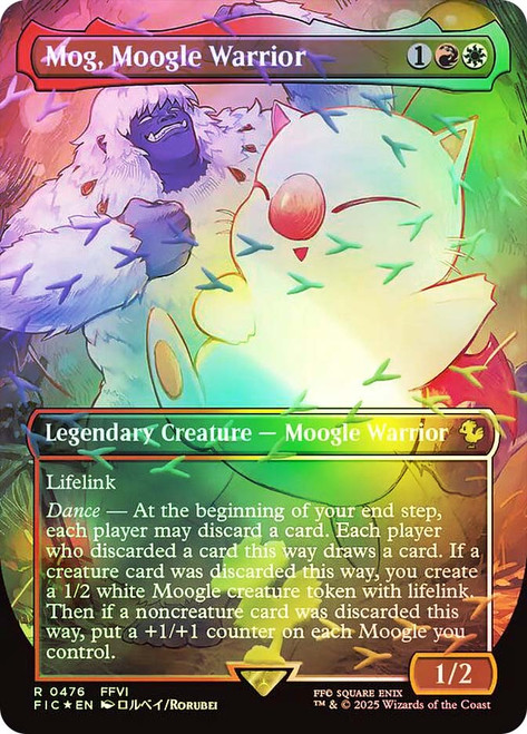 Mog, Moogle Warrior
FINAL FANTASY Commander
Single
Magic: The Gathering