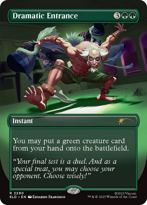 Dramatic Entrance (Avatar: The Last Airbender)
Secret Lair Drop
Single
Magic: The Gathering