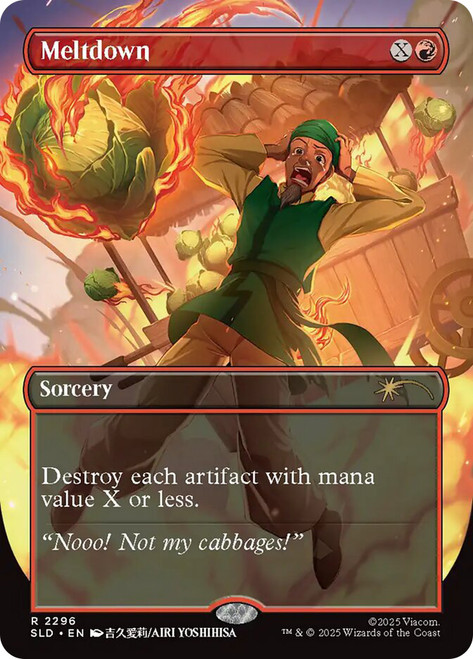 Meltdown (Avatar: The Last Airbender)
Secret Lair Drop
Single
Magic: The Gathering