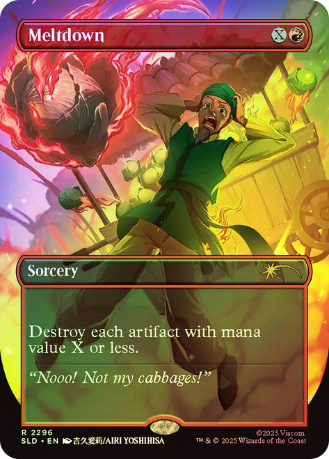 Meltdown (Avatar: The Last Airbender)
Secret Lair Drop
Single
Magic: The Gathering