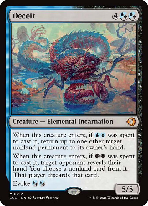 MTG 欺瞞　Deceit EN 4枚セット Deceit | Lorwyn Eclipsed | Star City Games