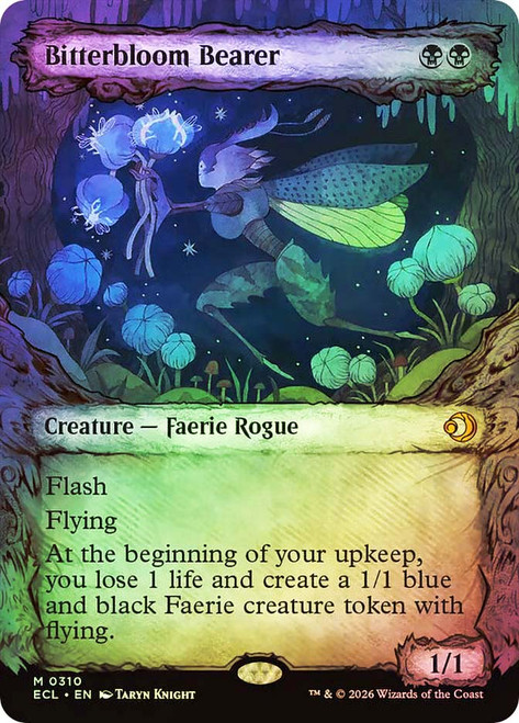 Bitterbloom Bearer
Lorwyn Eclipsed
Single
Magic: The Gathering