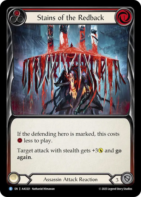 Stains of the Redback (Red) | Arakni, Web of Deceit Silver Age