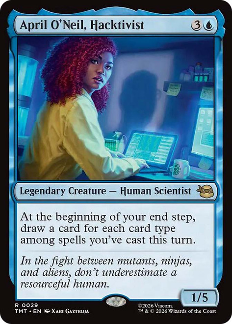 April O'Neil, Hacktivist | Teenage Mutant Ninja Turtles | Star