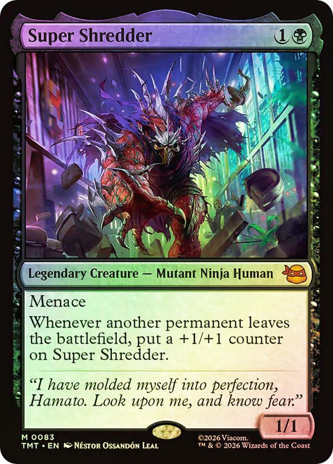 Super Shredder
Teenage Mutant Ninja Turtles
Single
Magic: The Gathering