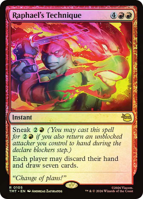 Raphael's Technique
Teenage Mutant Ninja Turtles
Single
Magic: The Gathering