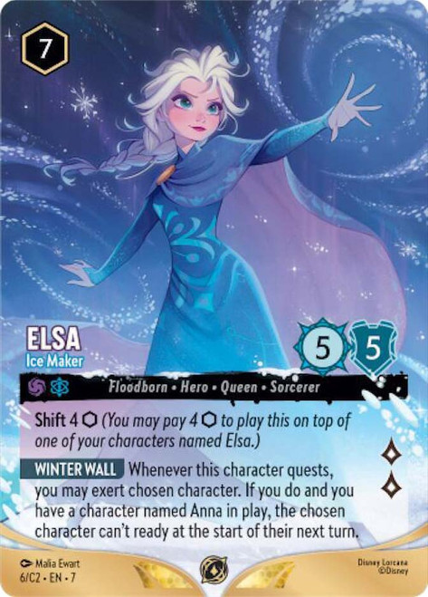 Elsa - Ice Maker (Challenge)
Promotional Cards
Single
Lorcana
