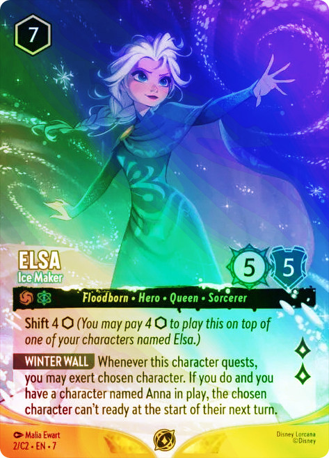 Elsa - Ice Maker (Challenge) (#002)
Promotional Cards
Single
Lorcana