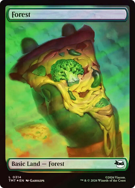 Forest (#314)
Teenage Mutant Ninja Turtles
Single
Magic: The Gathering