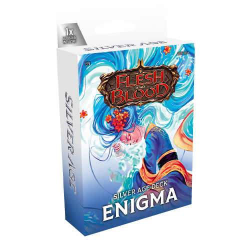 Flesh and Blood - Silver Age Chapter 2 Decks: Enigma
Silver Age Chapter 2
Sealed
Flesh and Blood