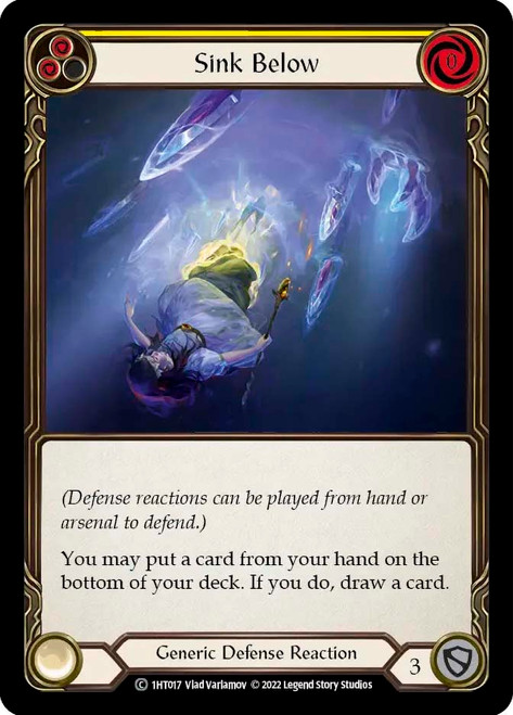 Sink Below (Yellow)
Dorinthea Blitz Deck
Single
Flesh and Blood